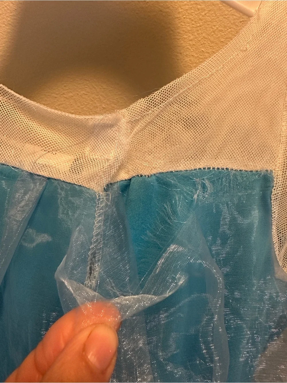 Blue Sparkle Princess Costume Dress for Kids